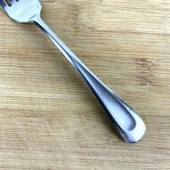 Oneida Satin Sand Dune 7.5 inch Stainless Steel Dinner Forks Set Of 2 - Picture 3 of 4